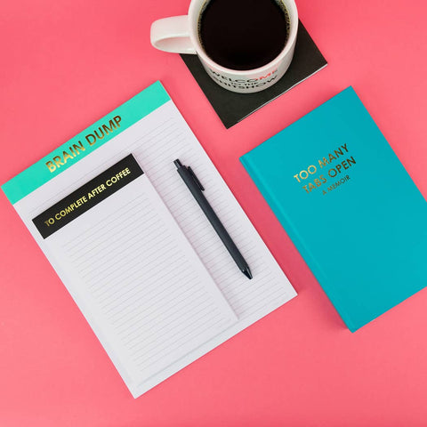 Brain Dump  Memo Lined Notepad