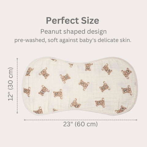 Bamboo Muslin Burp Cloth Set 2-Pack