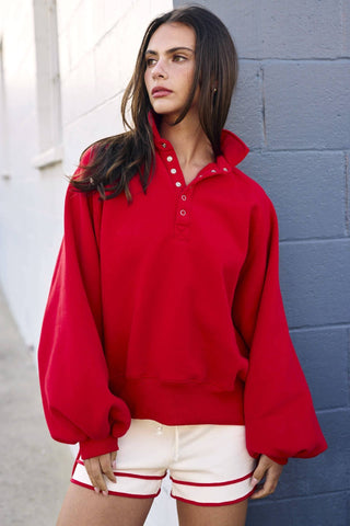 PT16060 - Piper Snap Button Collared Sweater