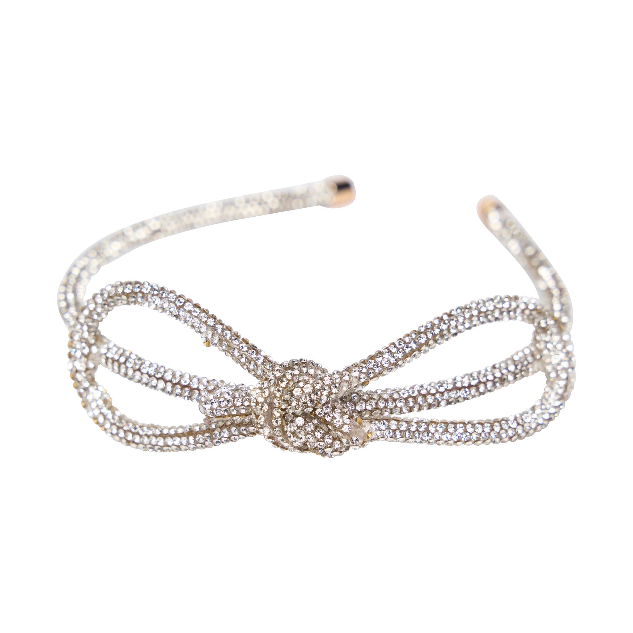 Rhinestone Bow Headband