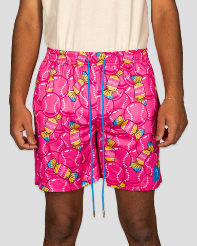 Baseballism | Doubles and Bubbles Diamond Air Mesh Shorts