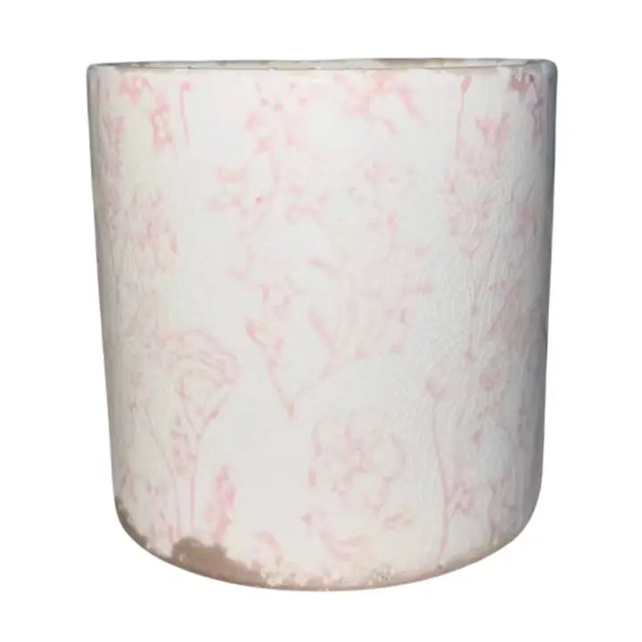 Midnight Peony Ceramic Candle