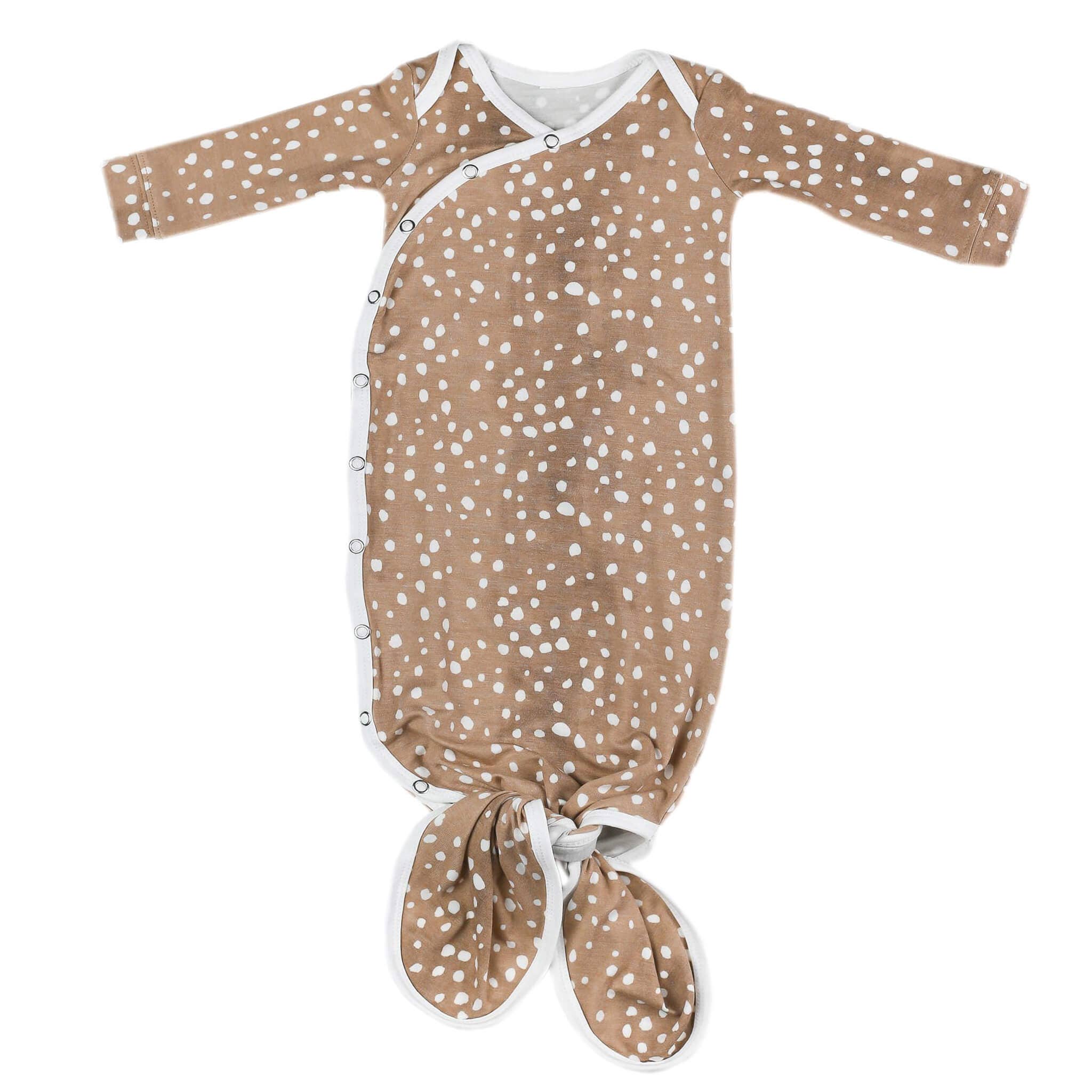 Copper Pearl | Newborn Knotted Gown