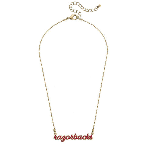 Arkansas Razorbacks Necklace