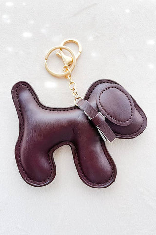 Faux Leather Dog Purse Chains