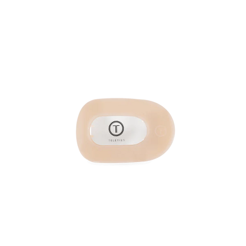 Teleties | Tiny Flat Round Clip