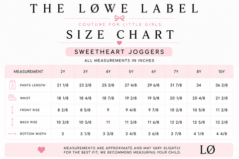 The Sweetheart Joggers