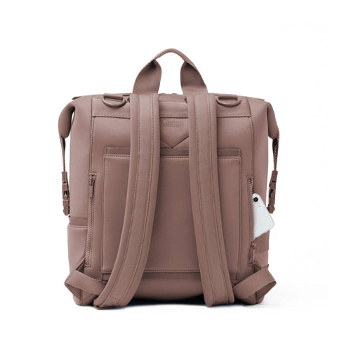 Indi Diaper Backpack in Dune, Large