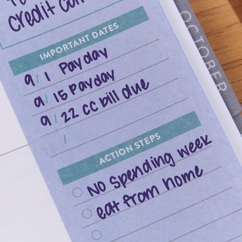 ECD | Goal Setting Bookmark Sticky Notes