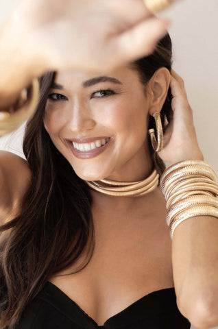 Your Essential Flex 18k Gold Plated Hoops