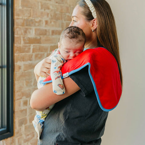 3 Pack Premium Burp Cloths - Justice League