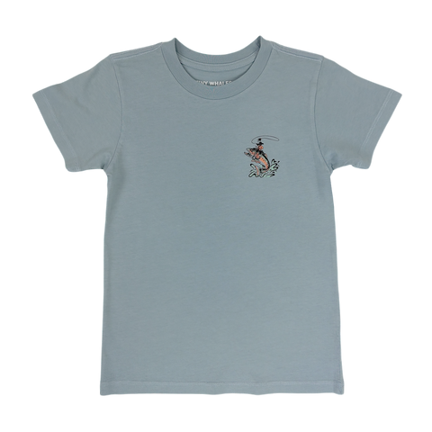 Not My First Rodeo Fishing Tee - Retro Trout Western Shirt