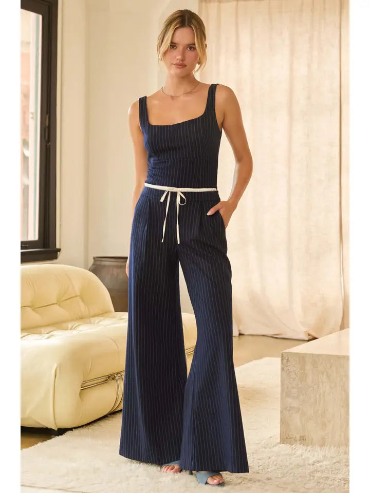 Stripe Relax Fit Trousers