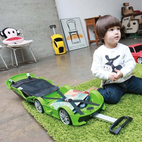 Volkswagen Beetle Kids Ride-On Pink Official Suitcase