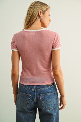 Essential Ringer Short Sleeve Tee