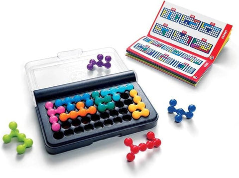IQ Fit - Compact Travel Puzzle Game with 120 Challenges 6+