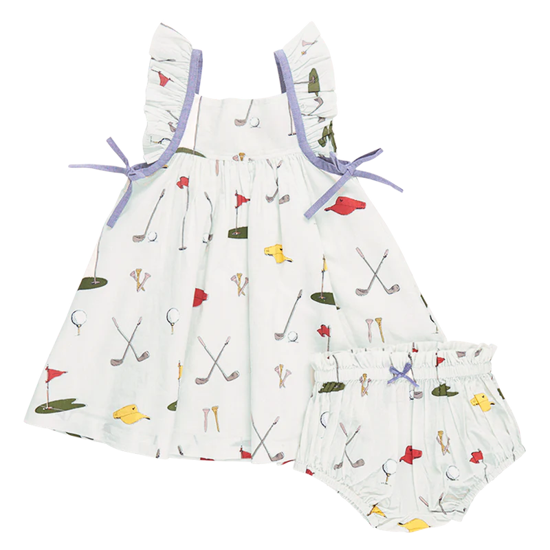 Pink Chicken | Baby Girls Ailee Dress Set Pink Chicken | Baby Girls Ailee Dress Set