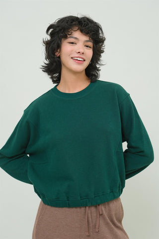 Cropped Pullover Sweater