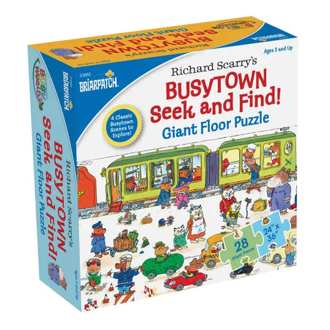 Richard Scarry | Busytown Seek and Find Giant Floor Puzzle