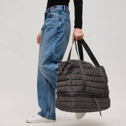 UE | Globetrotter Quilted Nylon Puffer Travel Weekender