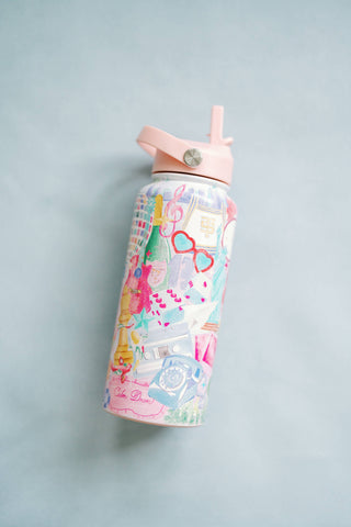 Gracefully Made Art | Taylor Swift Insulated Water Bottle