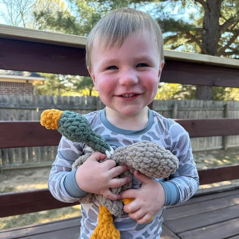 Crochet Mallard Duck Lovey