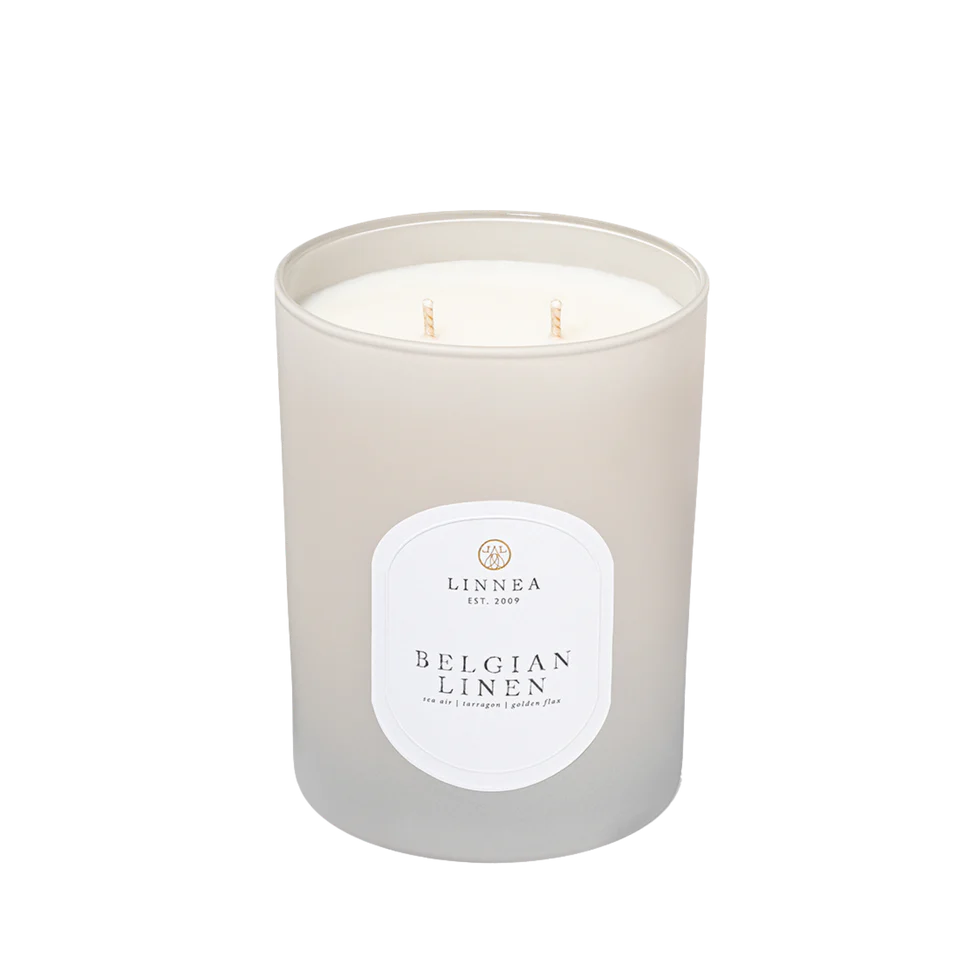 Linnea | Belgian Linen Soy Candle