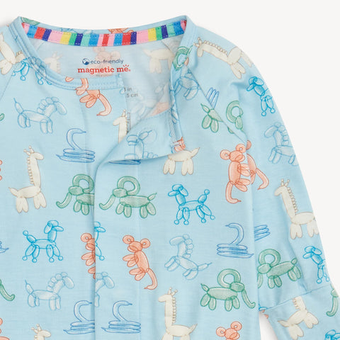 Magnetic Me | Blue Party Animals Glow In The Dark Coverall