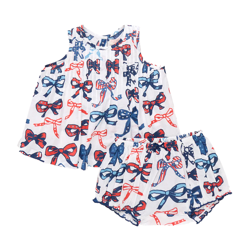 Pink Chicken | Baby Girls Jaipur 2- Piece Set