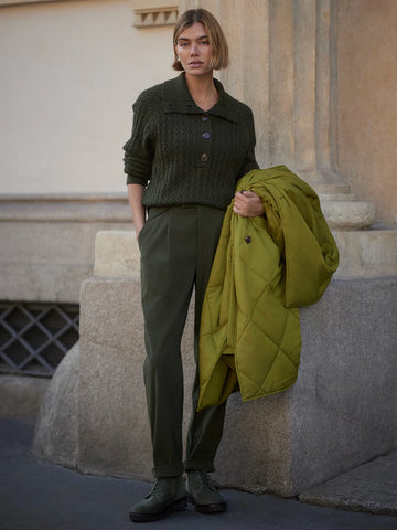 Varley | Bridget Half Button Sweater