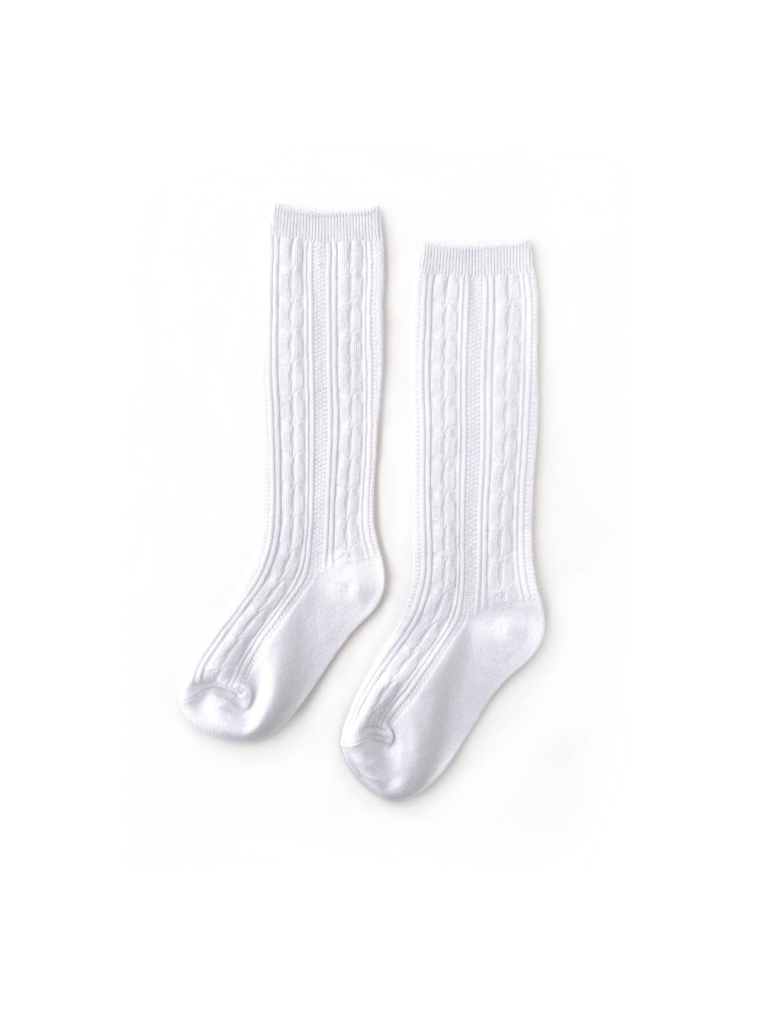 * Cable Knit Knee High Socks