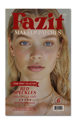 Spirit Speckles Makeup Patches | Red