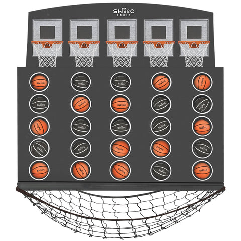 Low Post Lineup | Wall Mounted Basketball 4 In A Row