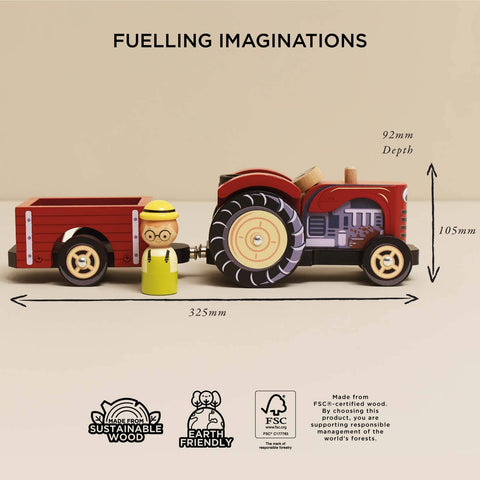 Farmyard Tractor & Trailer
