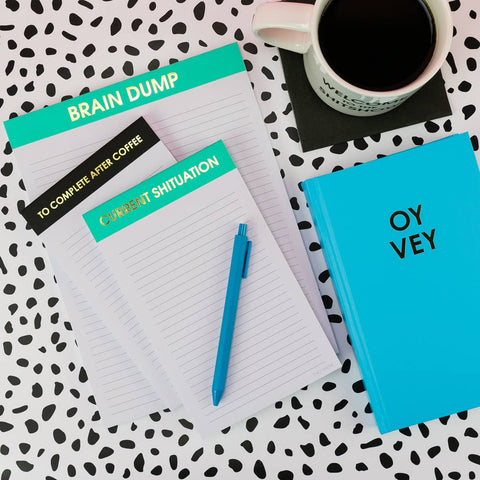 Brain Dump  Memo Lined Notepad