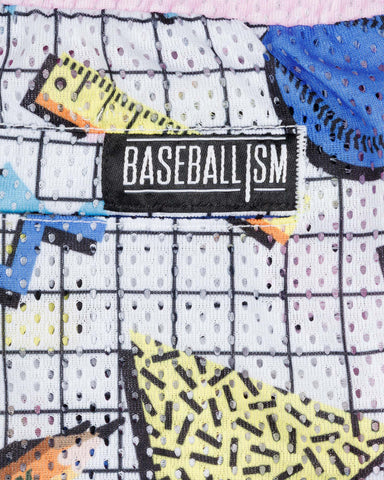 School of Baseball Diamond Pro Mesh Shorts - Youth