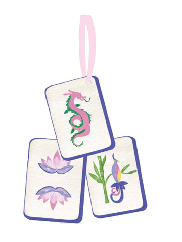 Mahjong Christmas Petite Ornament