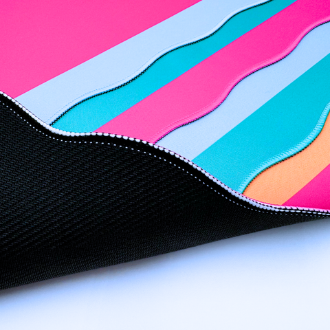 Mini Mahjong Mat |  Color Wave