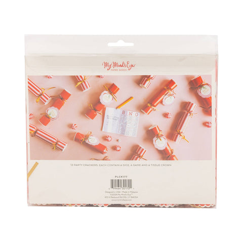 Red and Pink Crackers