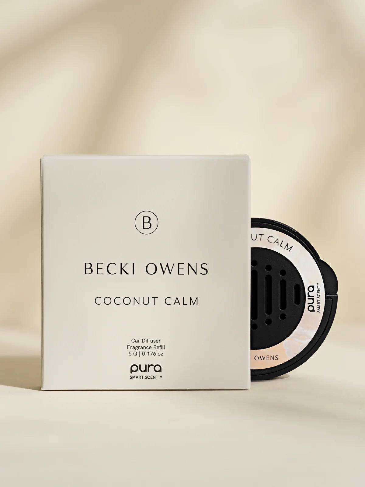 Pura | Becki Owens Coconut Calm Car Fragrance Refill