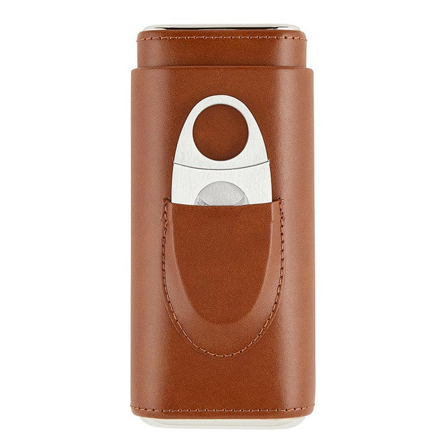 CW | 3 Finger Leather Cigar Case