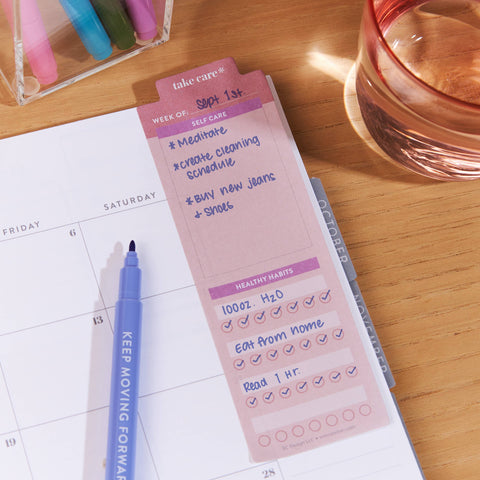 ECD | Wellness Bookmark Sticky Notes