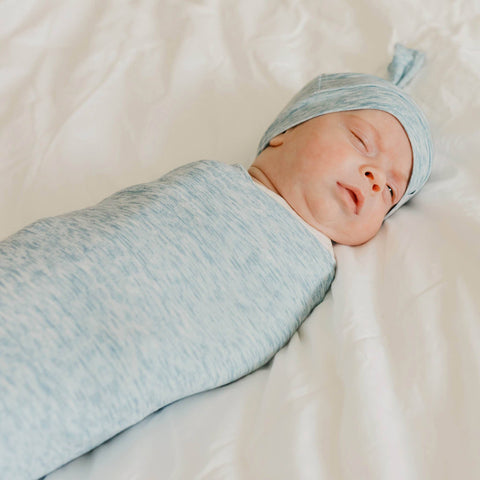 Knit Swaddle Blanket - Lennon