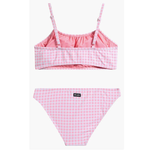 Tween Emma Gingham Two-Piece Swimsuit
