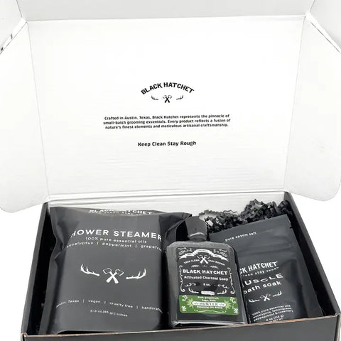 Black Hatchet Gift Set For Men