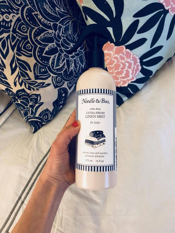 Noodle & Boo | Ultra-Fresh Linen Mist, Crème Douce, 16 oz