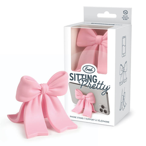 SITTING PRETTY Bow Phone Stand