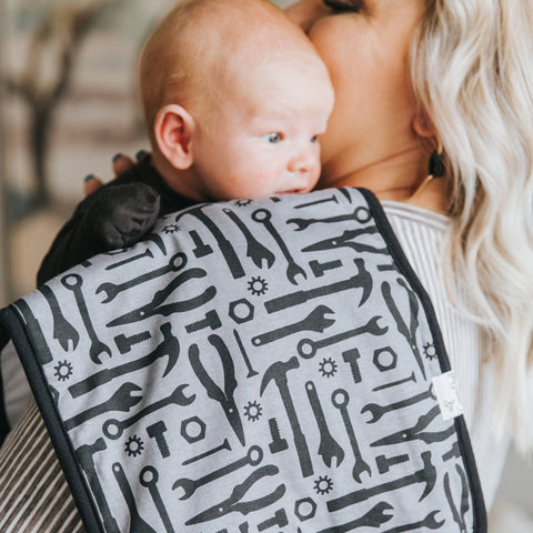 3 Pack Premium Burp Cloths - Diesel