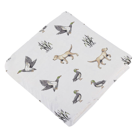 NC | Lab & Ducks Bamboo Newcastle Blanket
