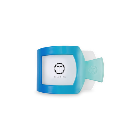 Square Flat Hair Clip | Small | Poolside